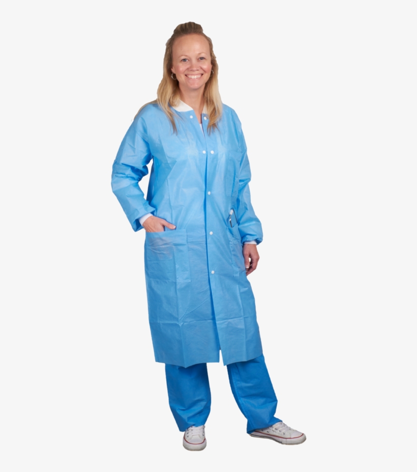 Unisex Lab Coats, Disposable - Girl, transparent png download