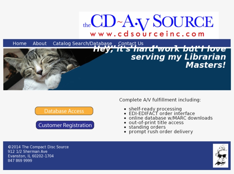 Compact Disc Source Competitors, Revenue And Employees - Cat Grabs Treat, transparent png download