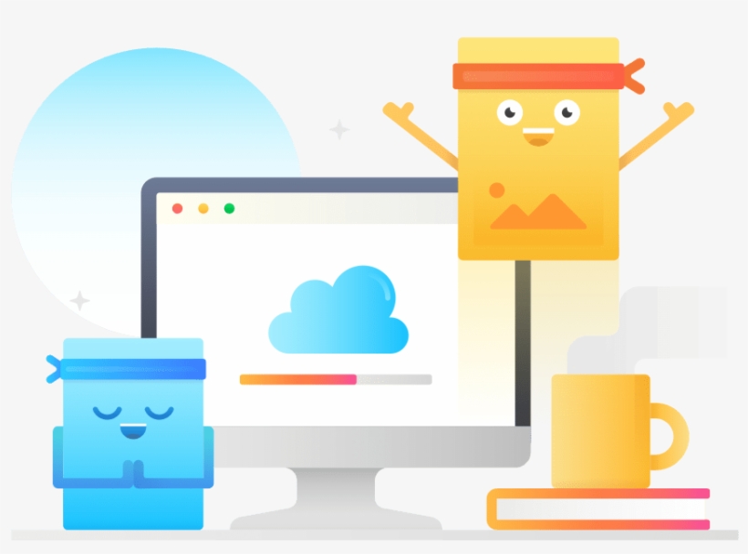 Uploading - Illustration, transparent png download