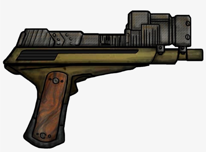 Laser Pistol - Ranged Weapon, transparent png download