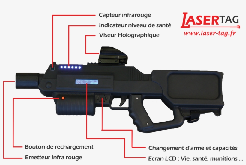 Laser - Assault Rifle, transparent png download
