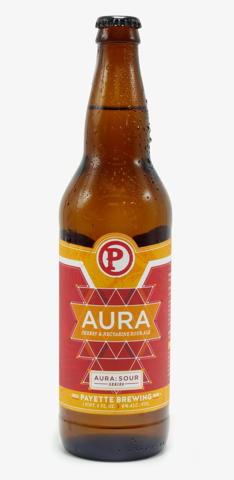 Payettebrewing Auracherry&nectarine Sourale - Beer Bottle, transparent png download