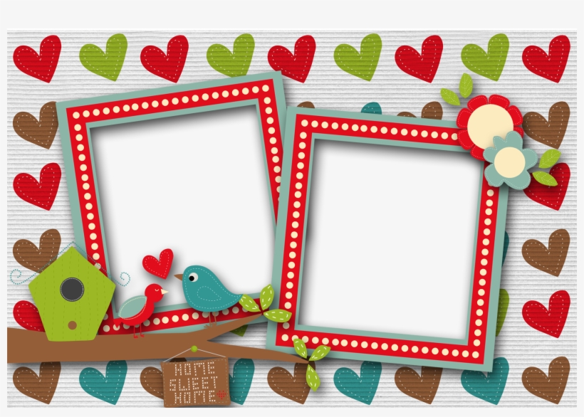 Text Frame, Butterfly Stencil, Frame Background, Plastic - Picture Frame, transparent png download