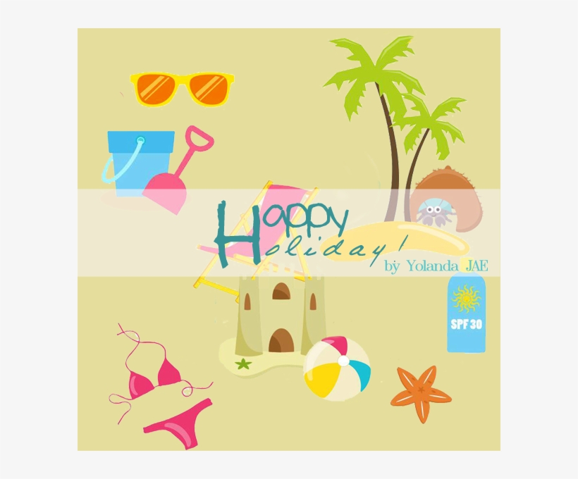 [png] Happy Holiday, transparent png download