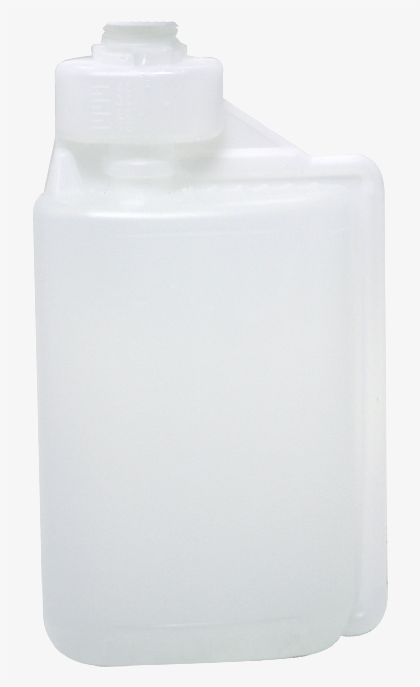 Bottle 1l With Doseur - Plastic Bottle, transparent png download