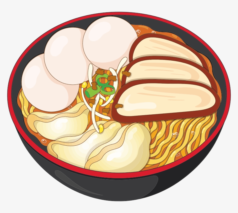 Bowl Of Ramen - Ramen, transparent png download