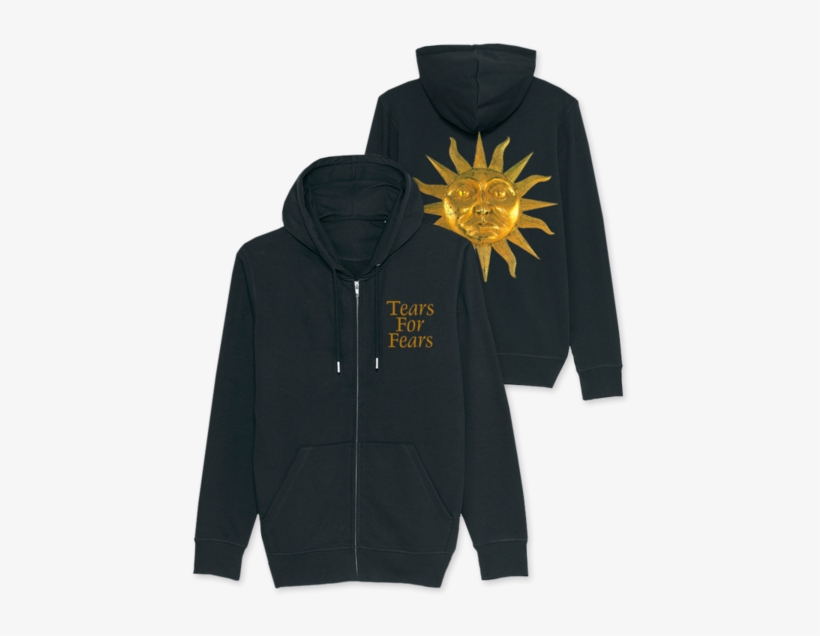 Black Sun Zip Hoody - Tears For Fears Tears Roll, transparent png download