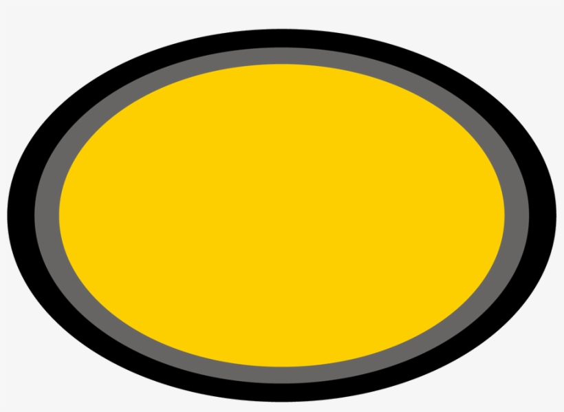 Plaque Clipart Oval Outline - Circle, transparent png download