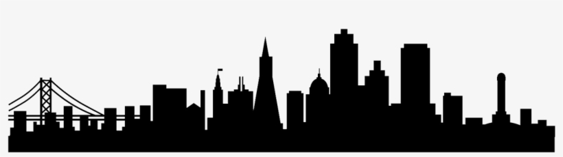1500 X 500 2 - San Francisco Silhouette Png, transparent png download