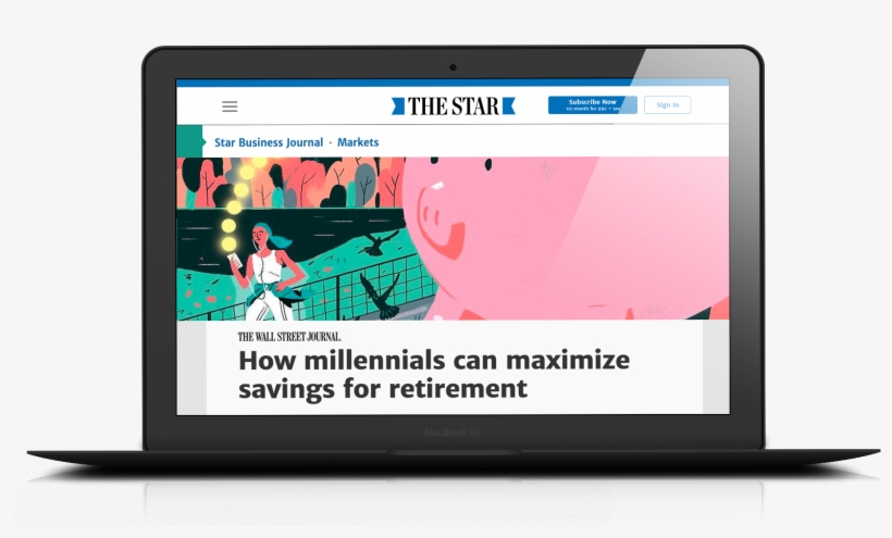 Annual Subscription - Led-backlit Lcd Display, transparent png download