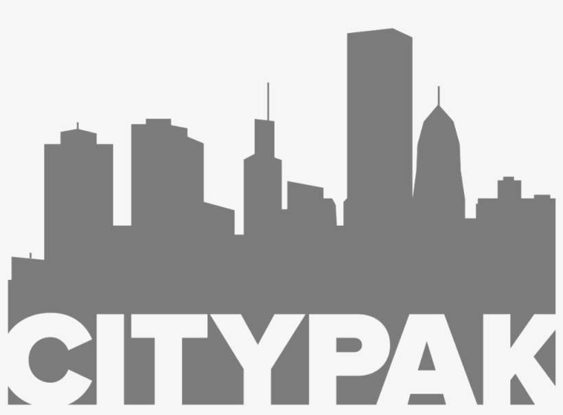 Citypak - Silhouette, transparent png download