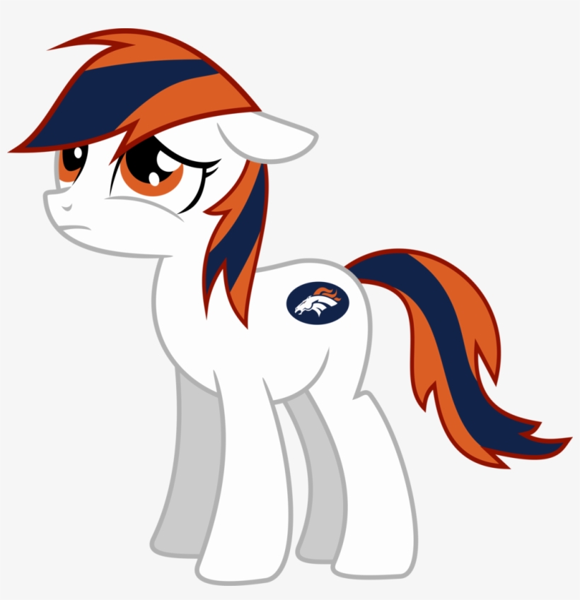 1024 X 1011 4 0 - Denver Broncos Pony, transparent png download