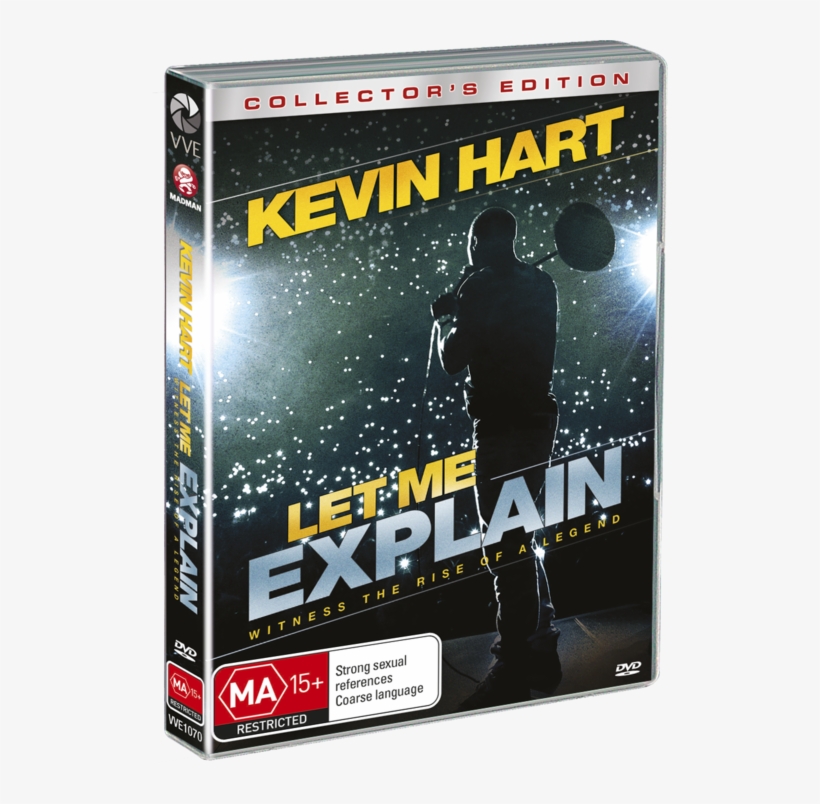 Kevin Hart Let Me Explain Collectors Edition Ma 15 Rating Transparent Png 516x724 Free Download On Nicepng
