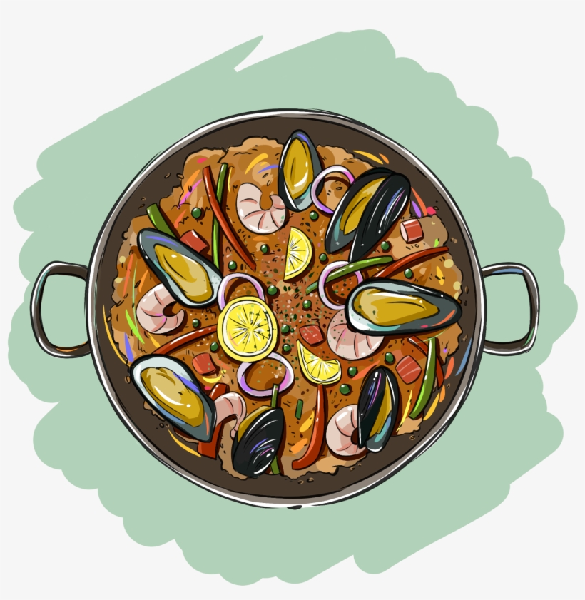 Seafood Risotto Shrimp Shellfish Png And Psd - Food, transparent png download