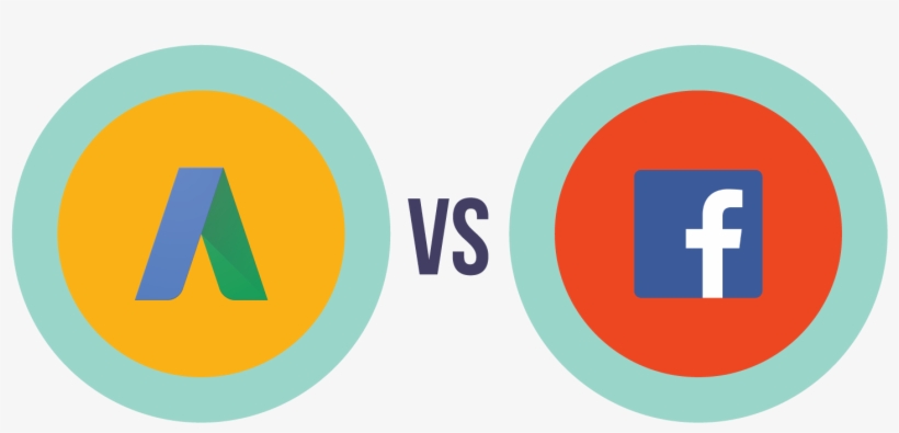 Google Adwords And Facebook Ads - Circle, transparent png download