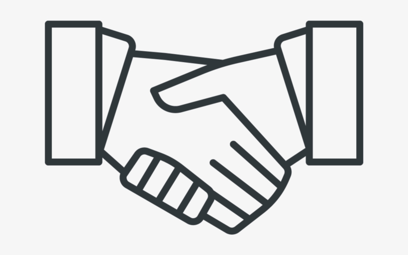 Handshake Wide - Icon, transparent png download