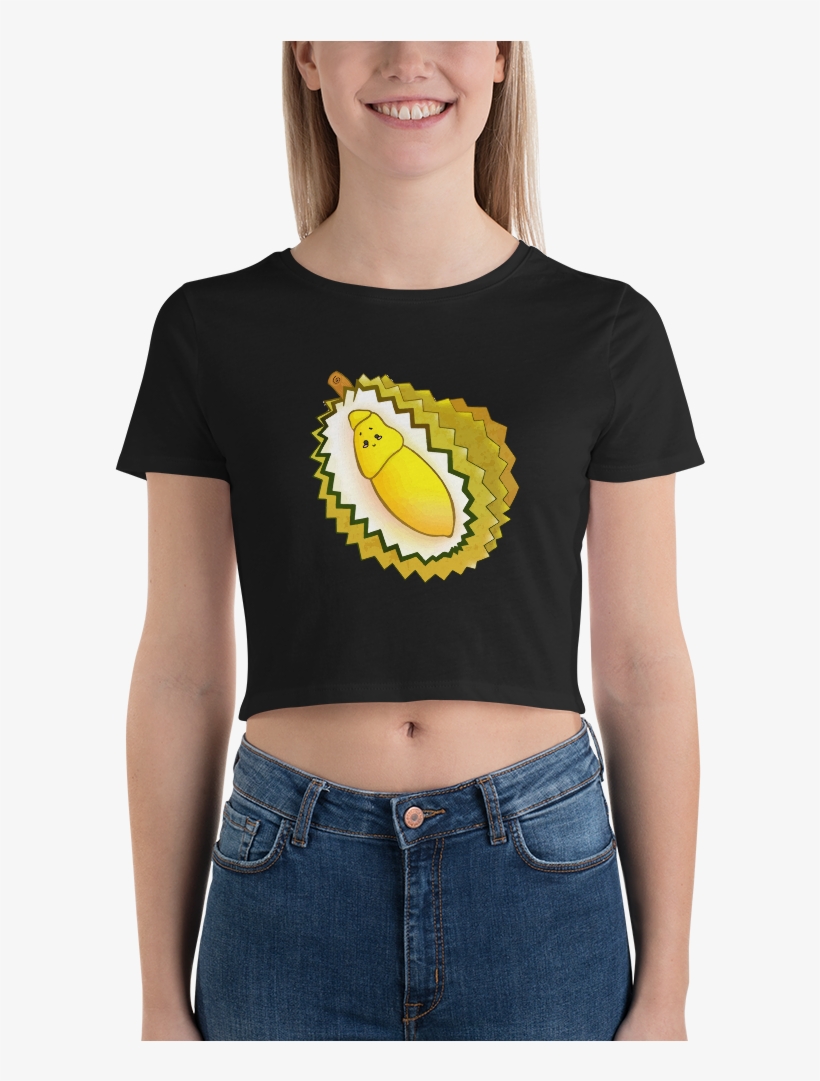 Durian Crop Tee - Crop Top, transparent png download
