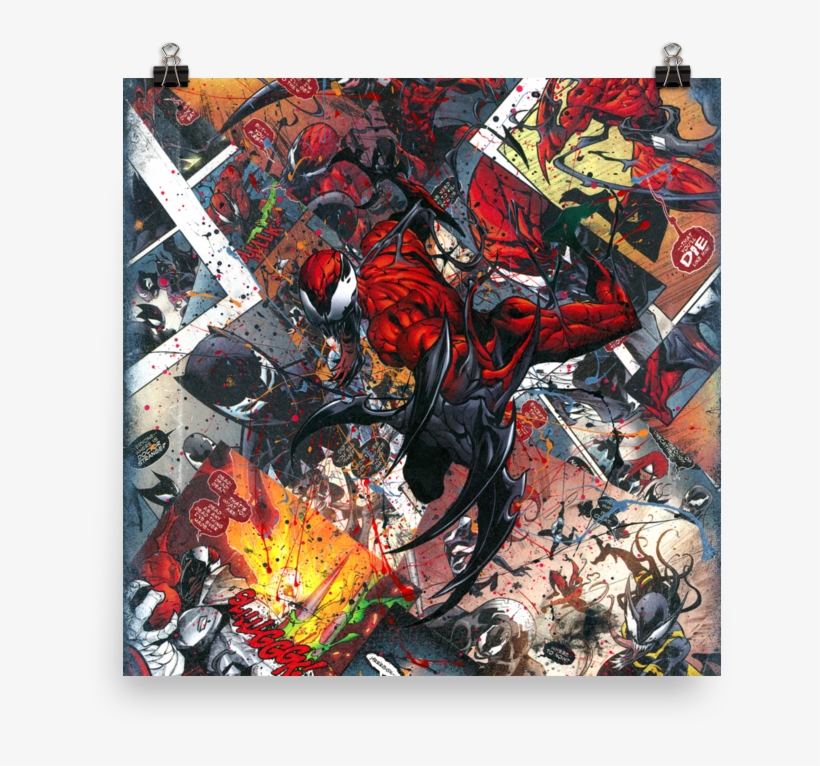 Carnage Canvas Collage Reproduction Print - Modern Art, transparent png download