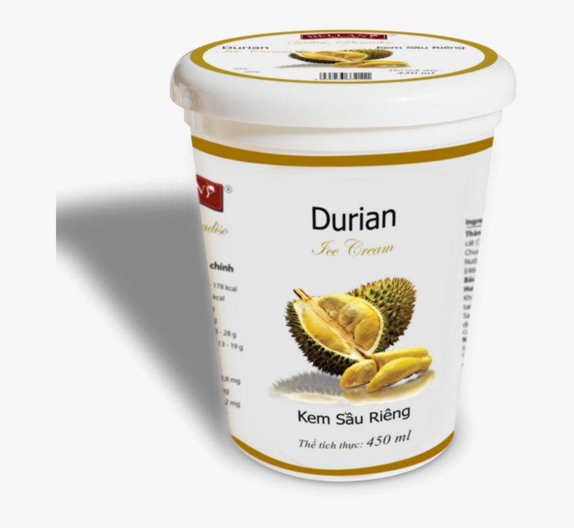 Durian Ice Cream - Ice Cream, transparent png download