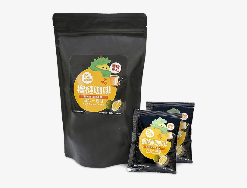 4 In 1 Durian Coffee - Potato Chip, transparent png download