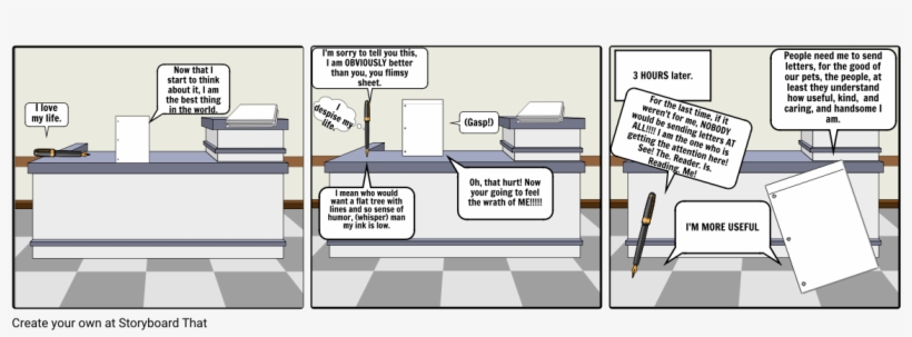 Pen And Paper - Diagram, transparent png download