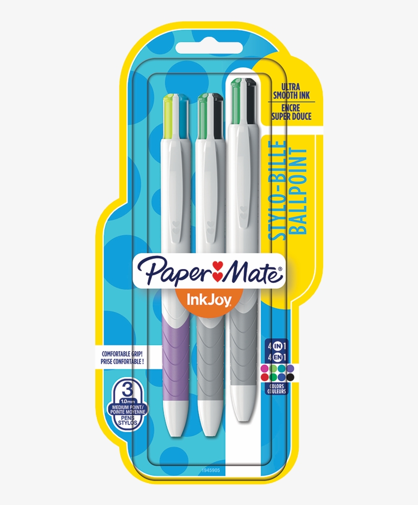 Paper Mate Inkjoy Gel Black, transparent png download