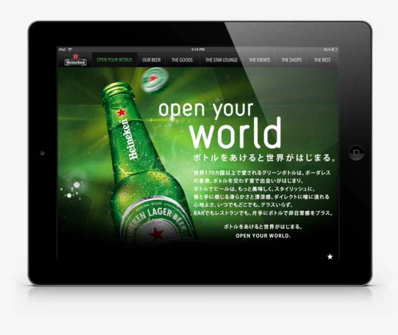 Owners To Put Their Beer On Draft - Heineken, transparent png download