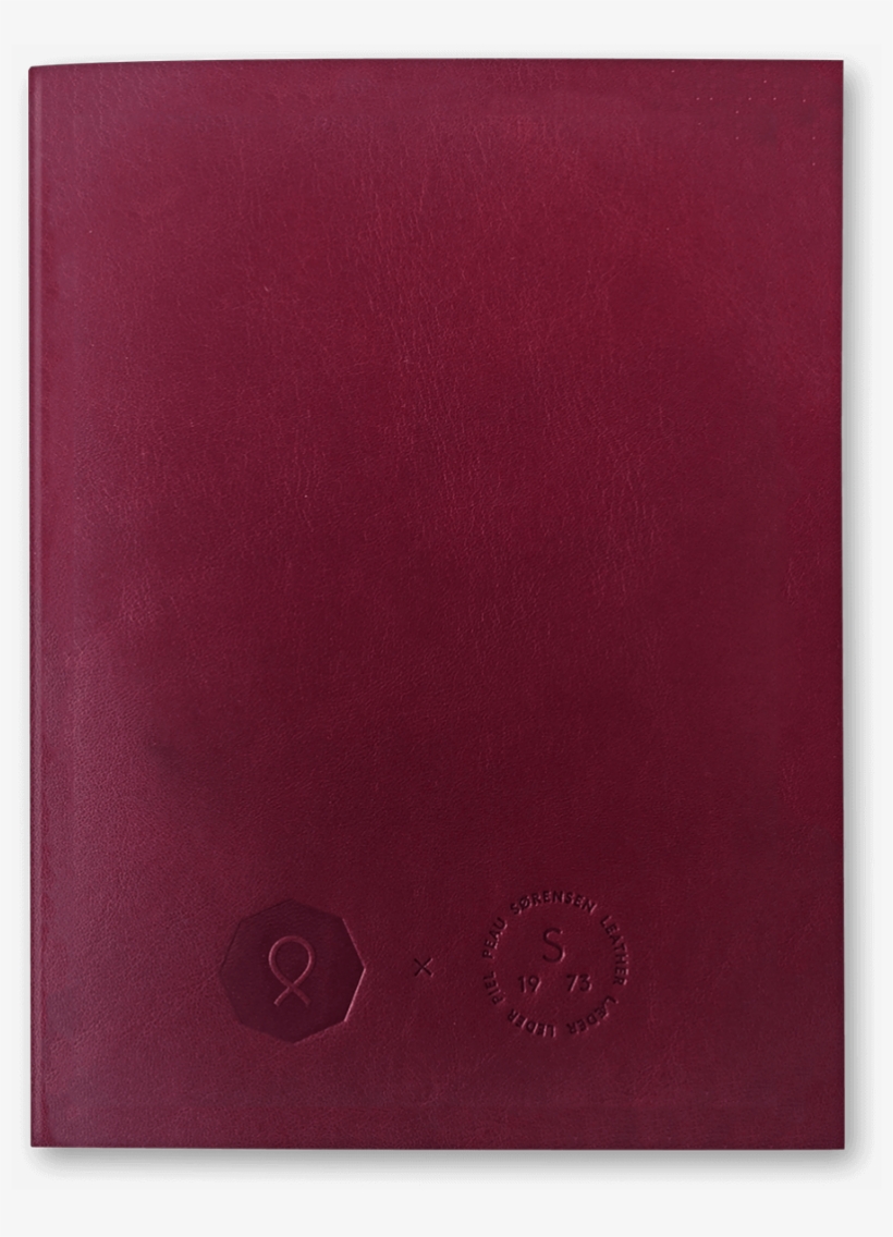 The Last Notebook Burgundy - Leather, transparent png download