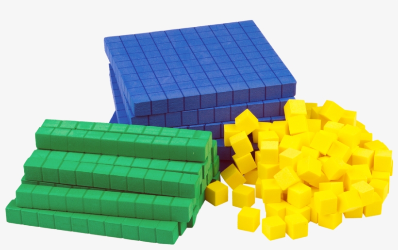 Foam Base Ten Set Tcr20617 - Place Value Blocks Toys, transparent png download