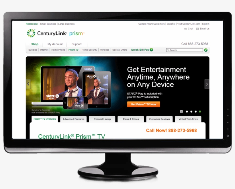 Centurylink Prism - Dell St2320l, transparent png download