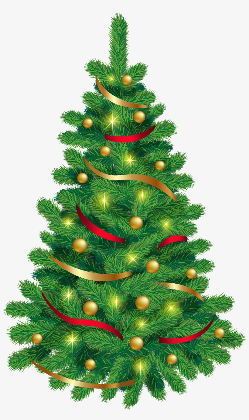 Christmas Tree Png Clip Art - Christmas Tree Images Cartoon, transparent png download