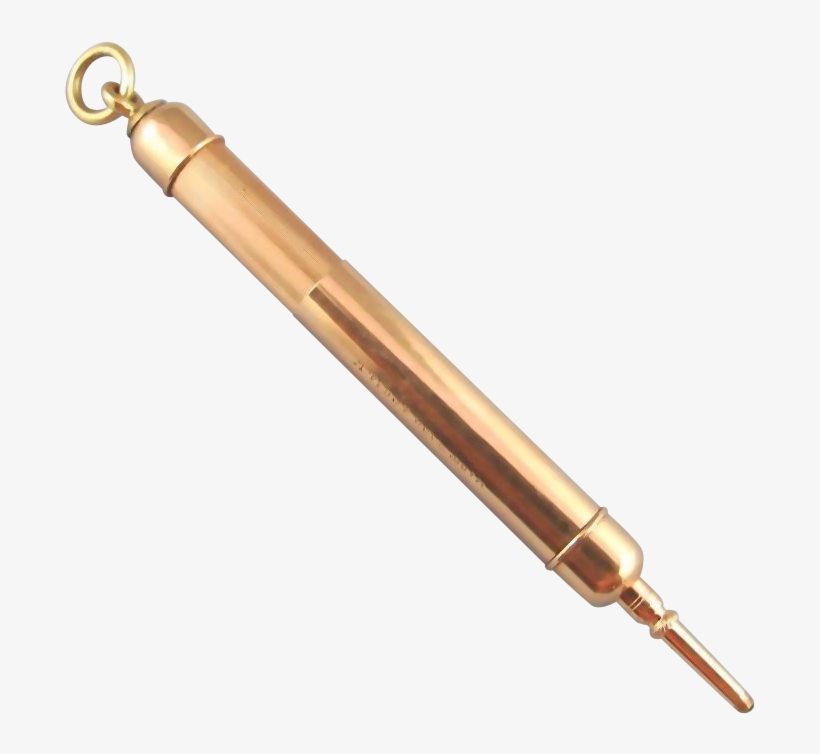 Rare Mabie Todd Chatelaine Pencil K Solid - 5a Vic Firth Drumsticks, transparent png download