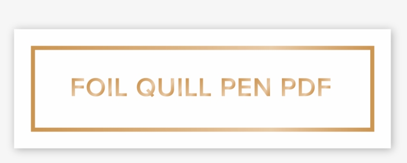 Instructions Foil Quill Pen - Wood, transparent png download