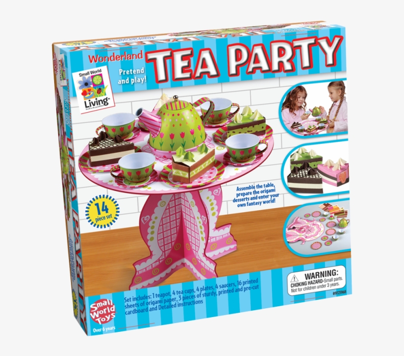 Wonderland Tea Party - Tea Party Origami, transparent png download