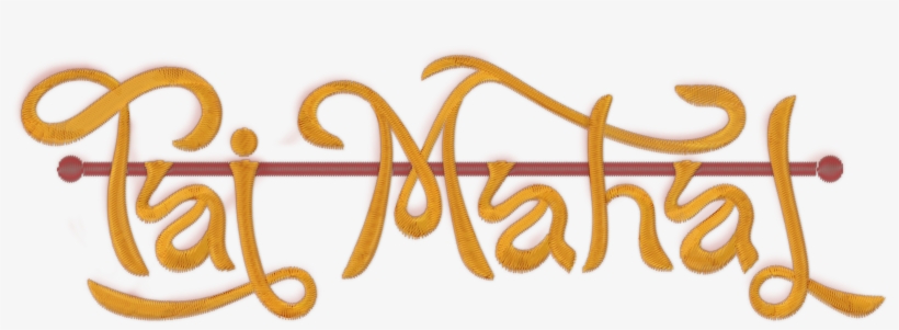 Taj Mahal Title, transparent png download