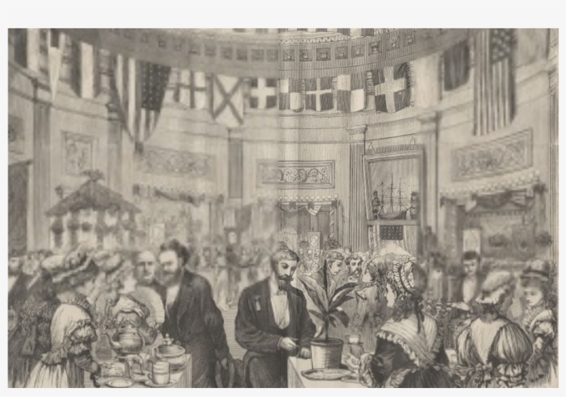 1873 There Is A Suffrage Demonstration, transparent png download