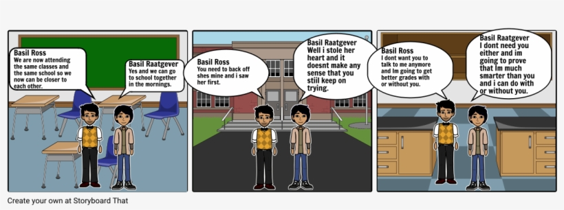 Two Boys Named Basil - Comics, transparent png download