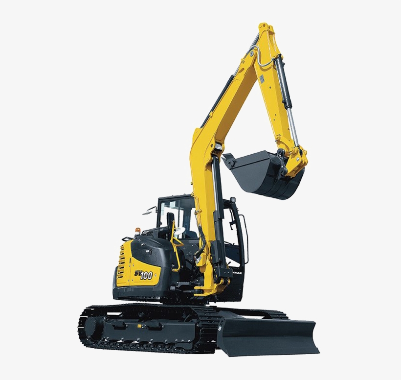 Excavator Transparent Background Png - Yanmar 7.5 Ton Excavator, transparent png download
