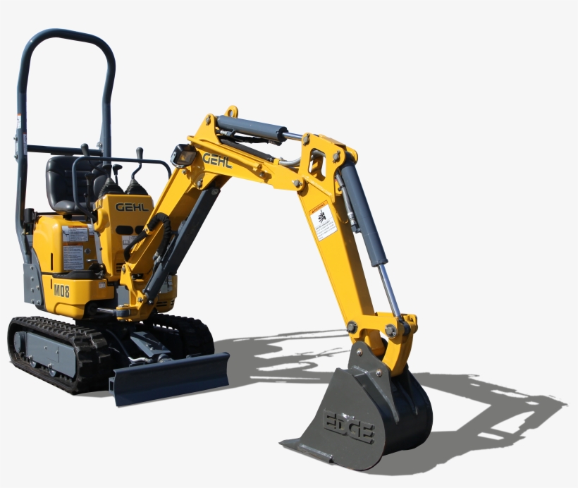 M08 Excavator - Mustang 80m, transparent png download