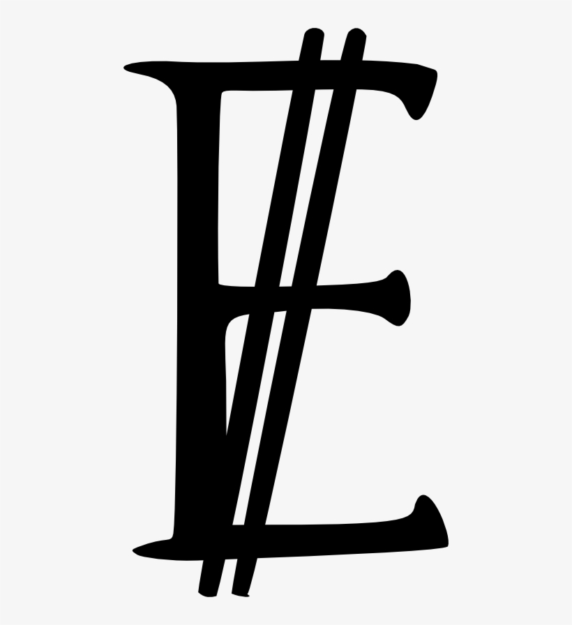 Symbole Pré-euro - Euro Sign Design Proposals, transparent png download