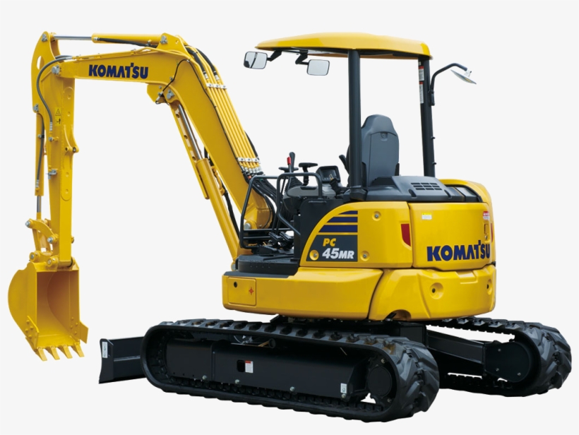Pc45mr-5 - Komatsu Mini Excavators, transparent png download