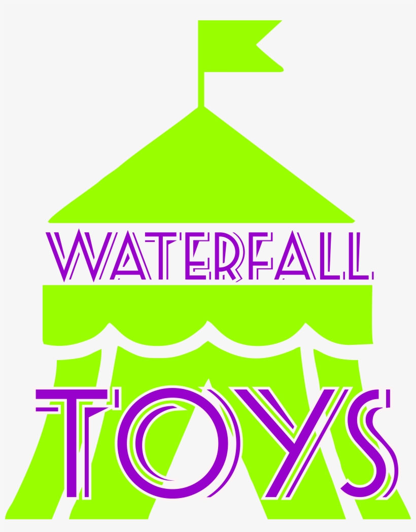 Cropped Waterfall Toys Logo Png No Background - Design, transparent png download