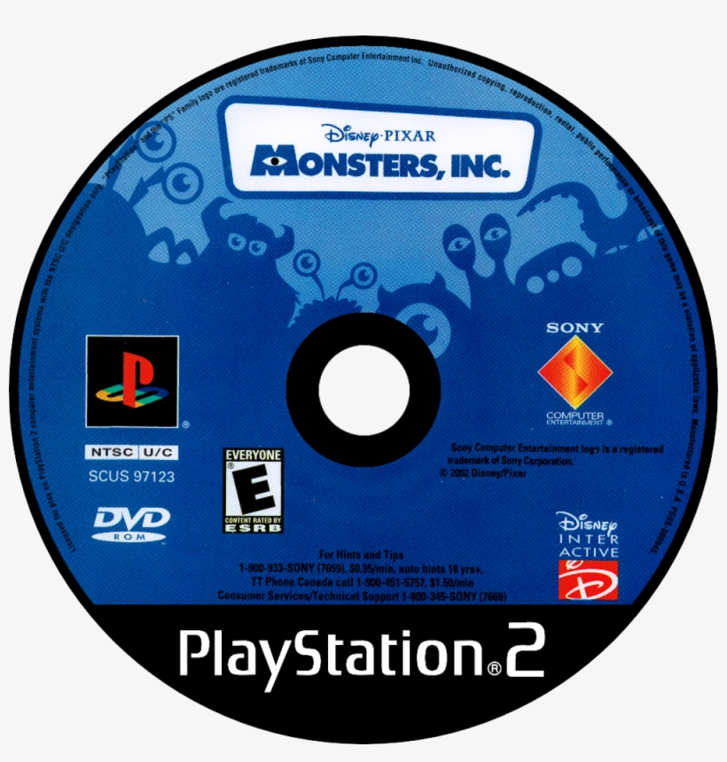 Monsters, Inc - Pinball Hall Of Fame The Gottlieb Collection Ps2, transparent png download