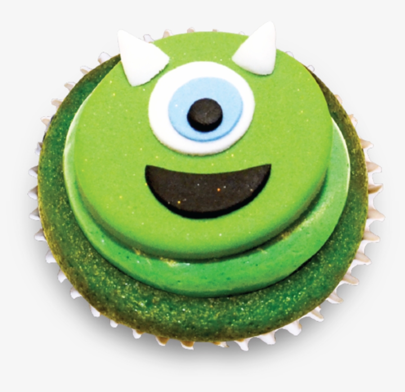 Monster Inc - Cupcake - Monster Inc Cake Png, transparent png download