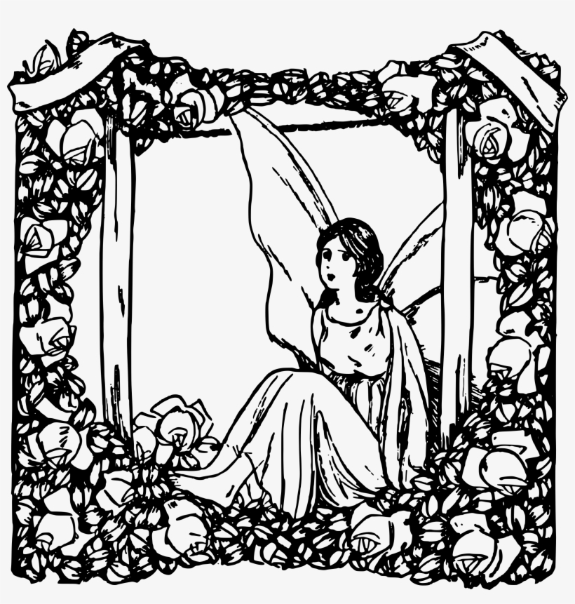 This Free Icons Png Design Of Fairy In Flowers, transparent png download