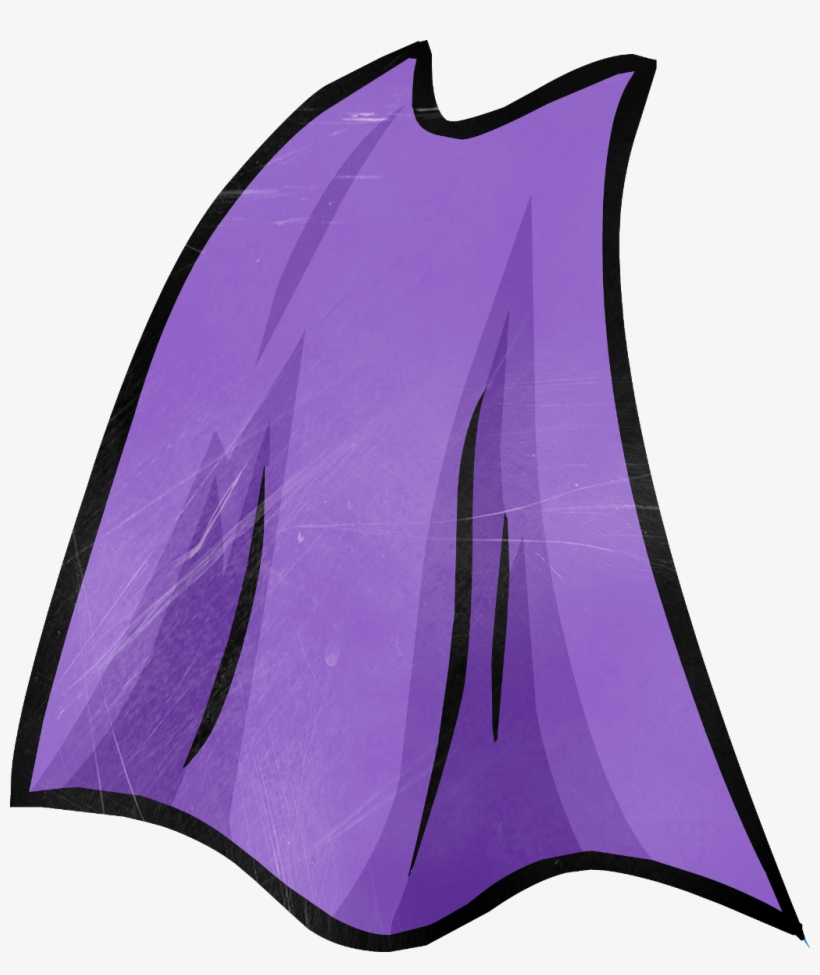 Cape Sticker - Club Penguin Cape, transparent png download