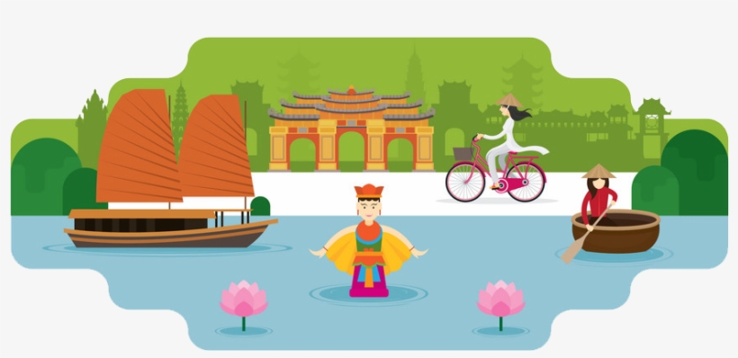 Service Learning & Educational Tours Vietnam - Vietnam Landmarks Clipart, transparent png download