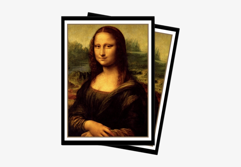 Fine Art Sleeves Mona Lisa Standard Deck Protector - Mona Lisa, transparent png download