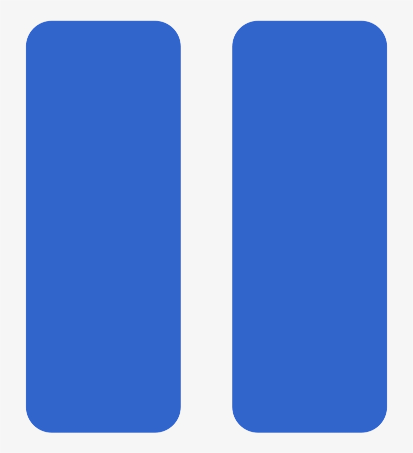 Oojs Ui Icon Pause-progressive - Majorelle Blue, transparent png download