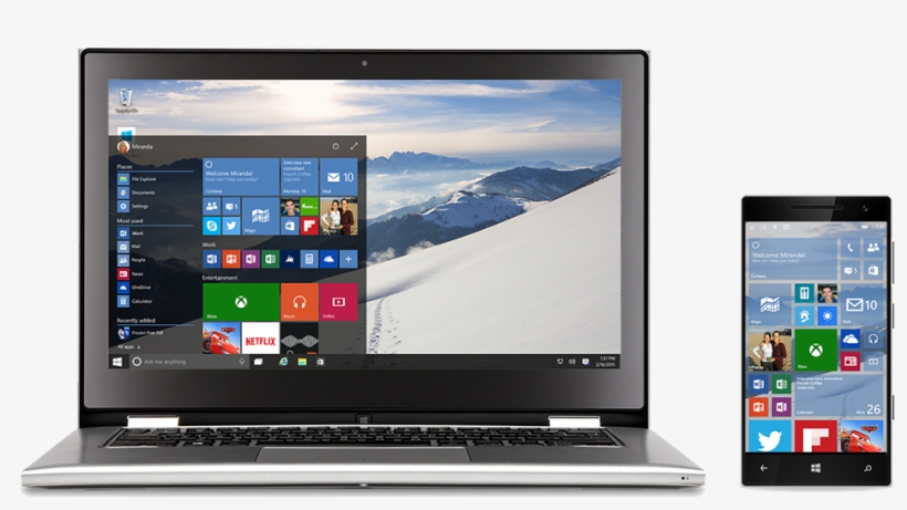 1000 X 492 3 - De Windows 10 Laptop, transparent png download